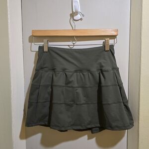 Olive Green Women's Skirt